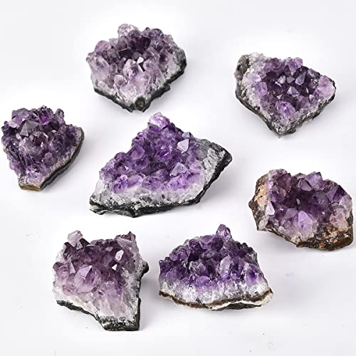 1.8 LBS Natural Amethyst Geode Healing Stones