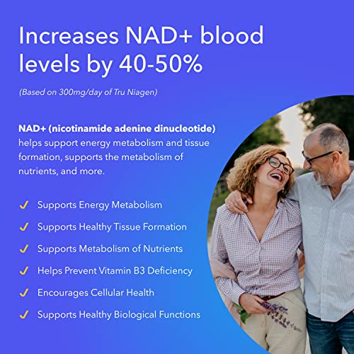 TRU NIAGEN NAD+ Supplement for Cellular Health 90ct