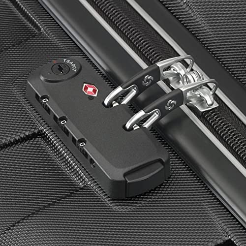 VIP Samsonite Prestige NXT Carry-On Spinner Luggage - Black