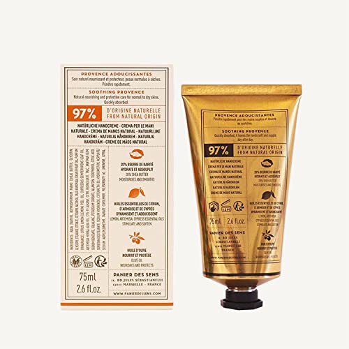 Panier des Sens Provence Hand Cream - 97% Natural Ingredients
