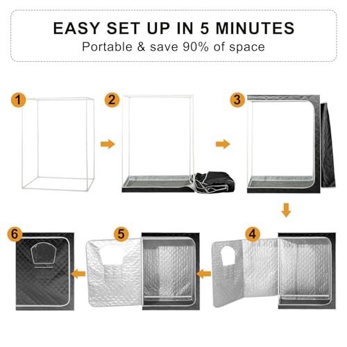 VIP Home Spa Experience: Gollense Portable Sauna for 2