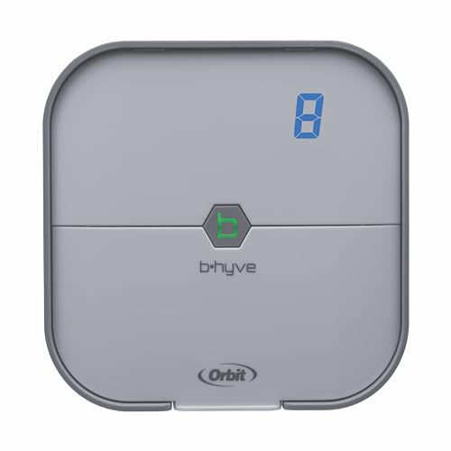 Orbit B-hyve 8-Station Wi-Fi Sprinkler System, Gray