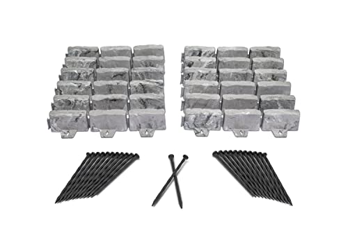 VIP EasyFlex No-Dig Stone-Look Garden Border Kit