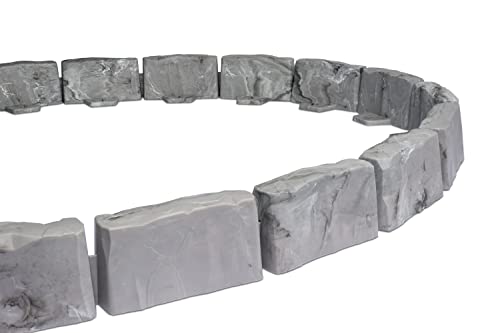 VIP EasyFlex No-Dig Stone-Look Garden Border Kit