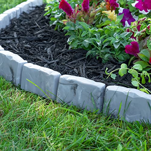 VIP EasyFlex No-Dig Stone-Look Garden Border Kit