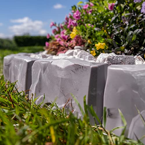 VIP EasyFlex No-Dig Stone-Look Garden Border Kit
