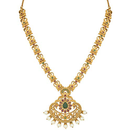 Aheli South Indian CZ Designer Jewelry Set for Women