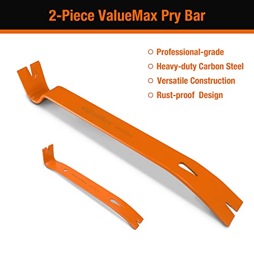 Premium Heavy-Duty 2-Piece Pry Bar Set for VIP Shopping