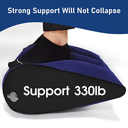 Inflatable Wedge Pillow: Comfort for Yoga and Travel