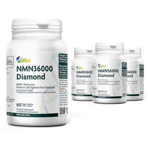 ALLBE NMN Capsules 600mg - Premium Cellular Health Booster
