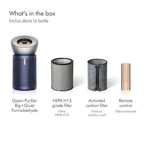 Dyson Big + Quiet Formaldehyde BP03 Purifier (Nickel/Blue)