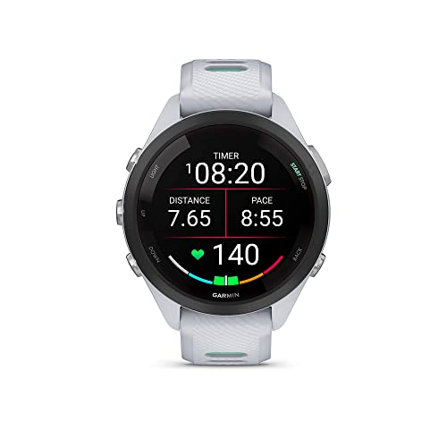 Garmin Forerunner 265S Smartwatch, Colorful AMOLED Display
