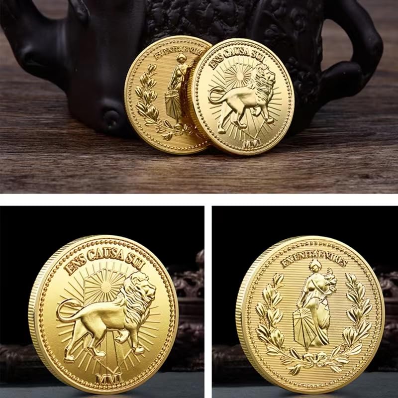Gold Coin VIP Collectible Metal Coin for Collecting