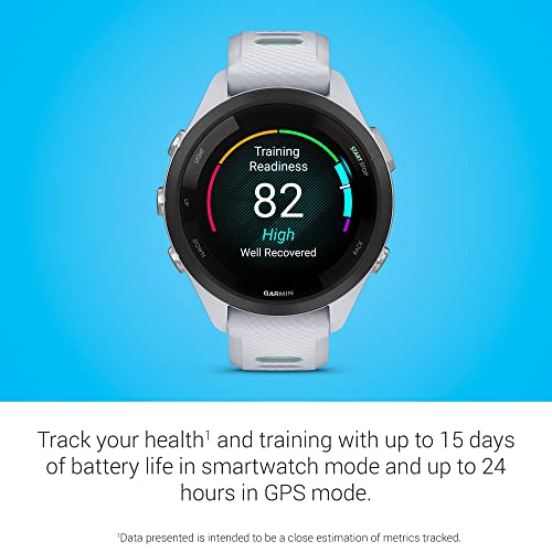 Garmin Forerunner 265S Smartwatch, Colorful AMOLED Display
