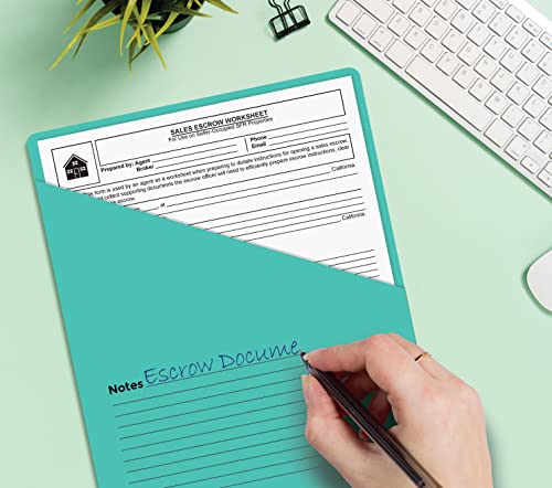 VIP Office File Folders, 25 Pack, Assorted Colors