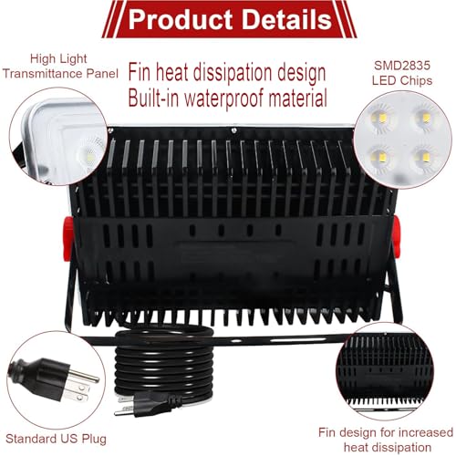LED Outdoor Floodlights 2 Pack - VIP Shopping