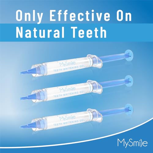 MySmile LED Teeth Whitening Kit, Non-Sensitive Fast Whitener