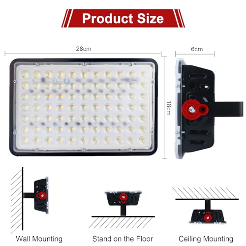 LED Outdoor Floodlights 2 Pack - VIP Shopping