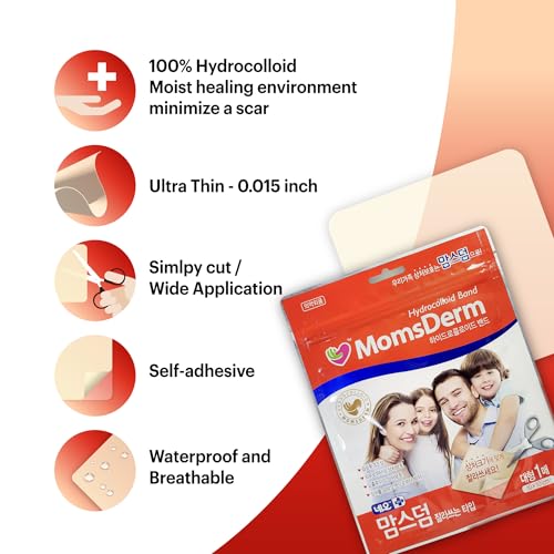 Invisible Acne Healing Patch - MomsDerm Hydrocolloid