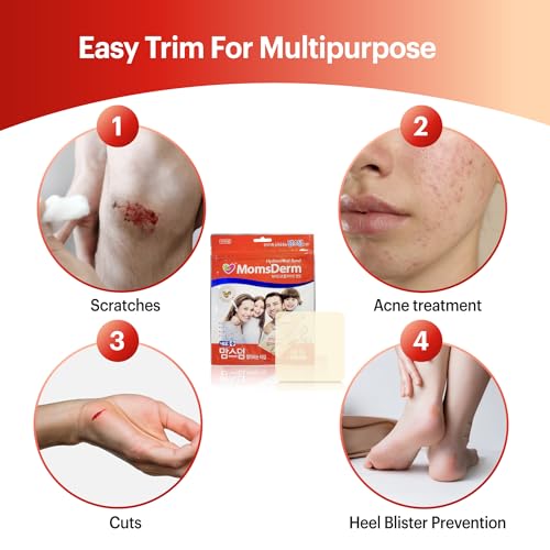 Invisible Acne Healing Patch - MomsDerm Hydrocolloid