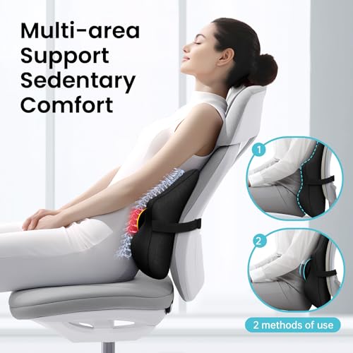 Adjustable Lumbar Support Pillow for Improved Sitting Posture