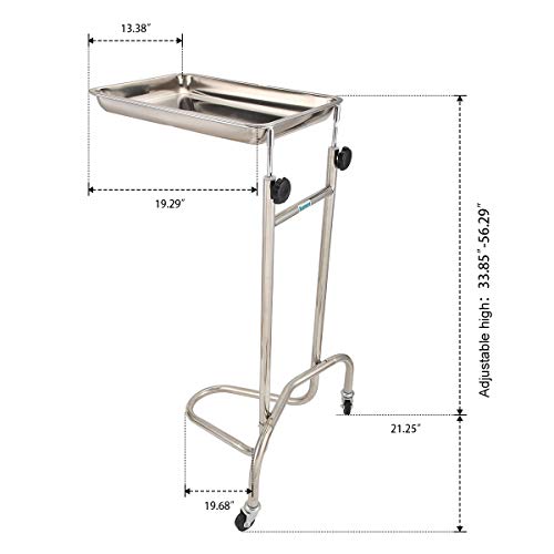 Konmee Mayo Instrument Stand for Medical & Spa VIPs