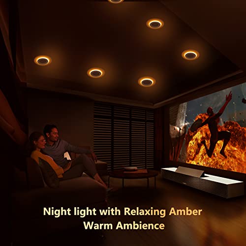 VIP 6 Inch LED Pot Lights with Night Light