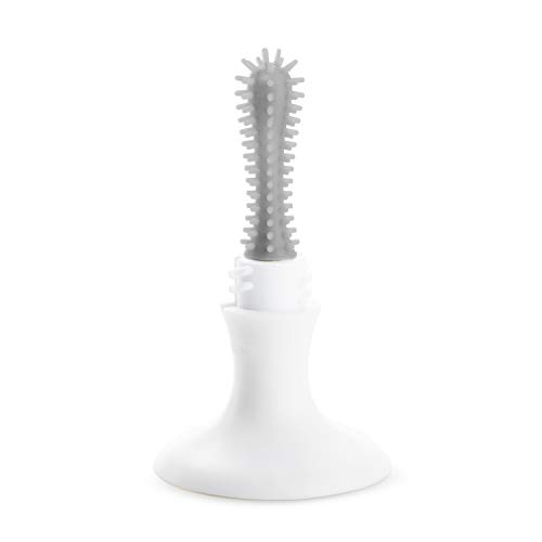 VIP Munchkin Bristle Bottle Brush in Grey