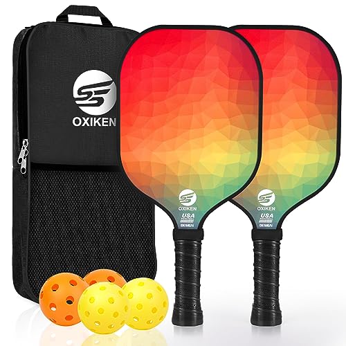 OXIKEN VIP Pickleball Paddles Set (USAPA Approved)