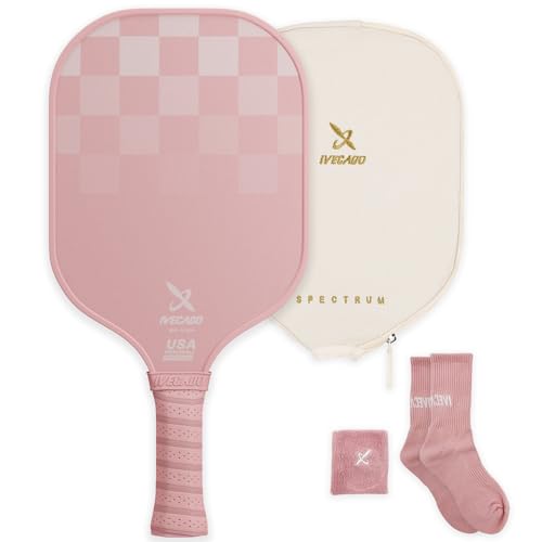 Pink Carbon Fiber Pickleball Paddle - USAPA Approved