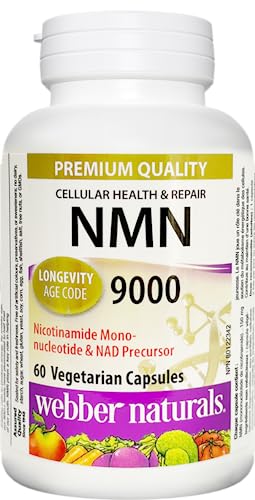 Webber Naturals NMN 9000, Pack of 60 Tablets