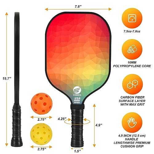 OXIKEN VIP Pickleball Paddles Set (USAPA Approved)