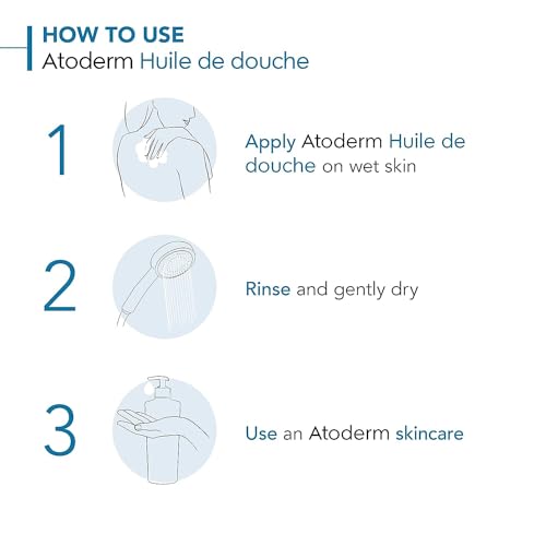 Bioderma Atoderm Shower Oil - 6.67 Fl Oz