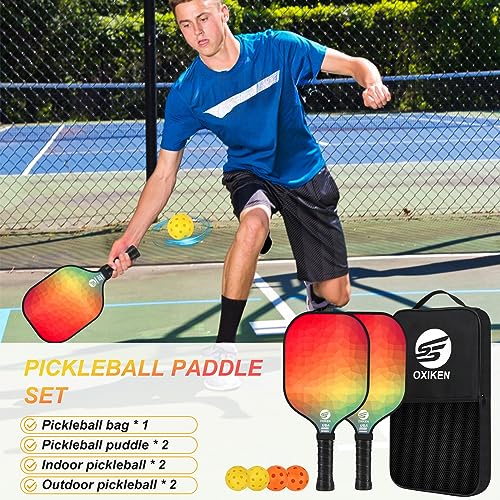 OXIKEN VIP Pickleball Paddles Set (USAPA Approved)