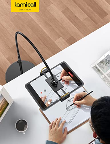 VIP Tablet Floor Stand: Adjustable Height, Stable Base