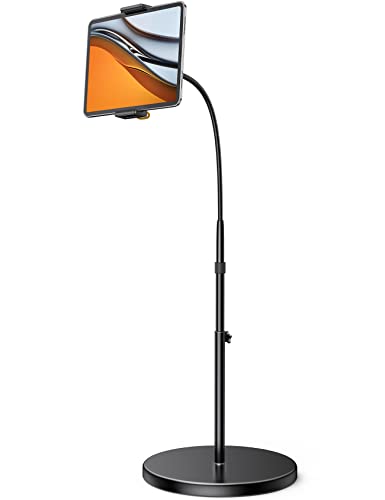 VIP Tablet Floor Stand: Adjustable Height, Stable Base