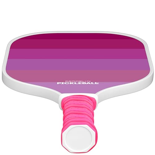 Brooklyn Pickleball Co Neon Pink Paddle | Carbon Fiber