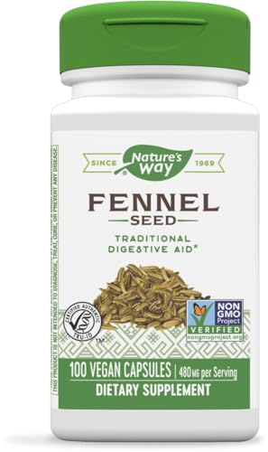 Fennel Seed 100 Veg Caps - VIP Shopping