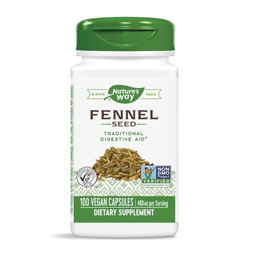 Fennel Seed 100 Veg Caps - VIP Shopping