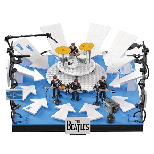 BEATLES Building Toy Set with 681 Pieces & 4 Figures