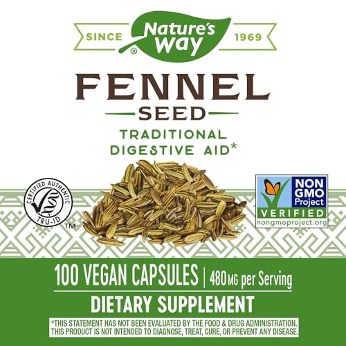 Fennel Seed 100 Veg Caps - VIP Shopping