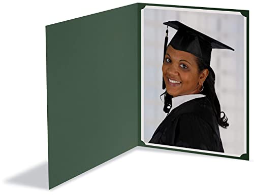 Green Certificate Holders by Better Office Products, Pack of 25