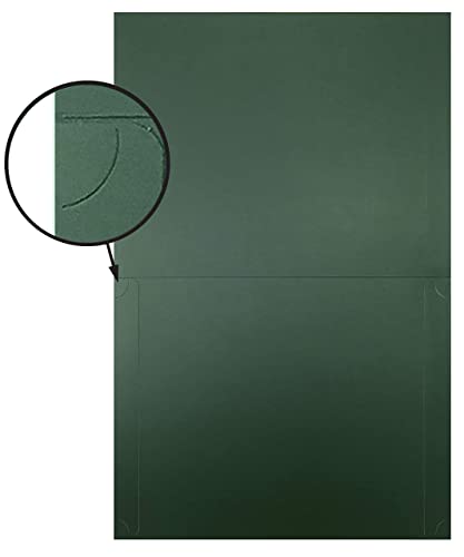 Green Certificate Holders by Better Office Products, Pack of 25