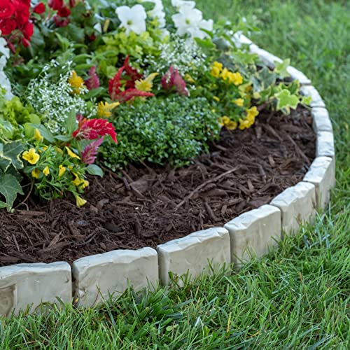 Luxury Garden Border Kit in Decorative Stone Look
