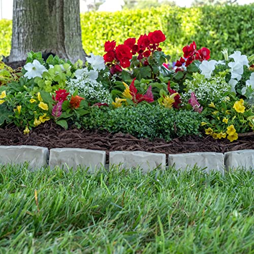 Luxury Garden Border Kit in Decorative Stone Look