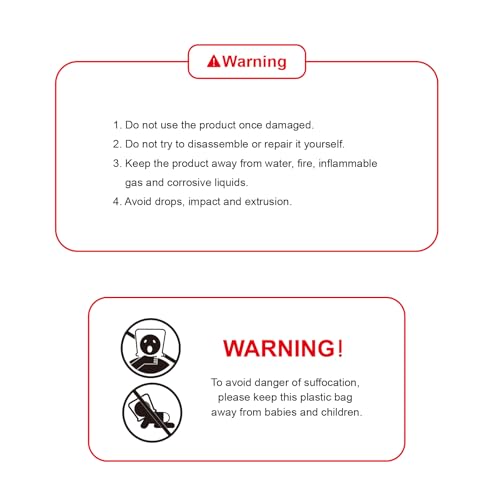 Gritin 9 LED Clip On Book Light