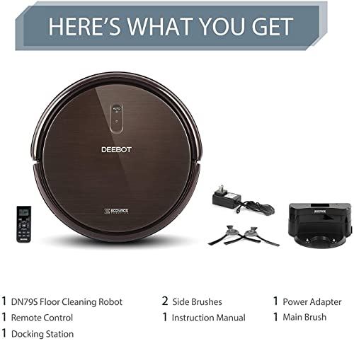 ECOVACS DEEBOT N79S Robotic Vacuum with Alexa
