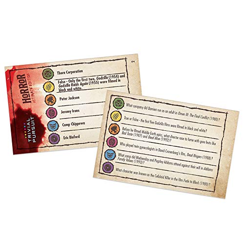 Horror Ultimate Edition Trivial Pursuit featuring 1800 Questions