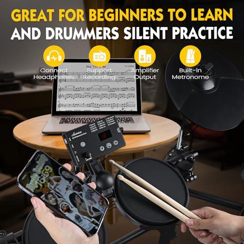 VIP Electric Drum Set Bundle with Headphones