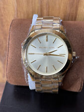 VIP Michael Kors Slim Runway Women's Gold Watch